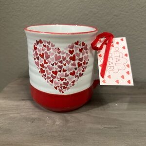 Petal & Pearl Heart Mug
